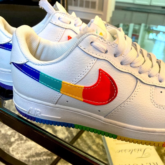 rainbow air force 1s